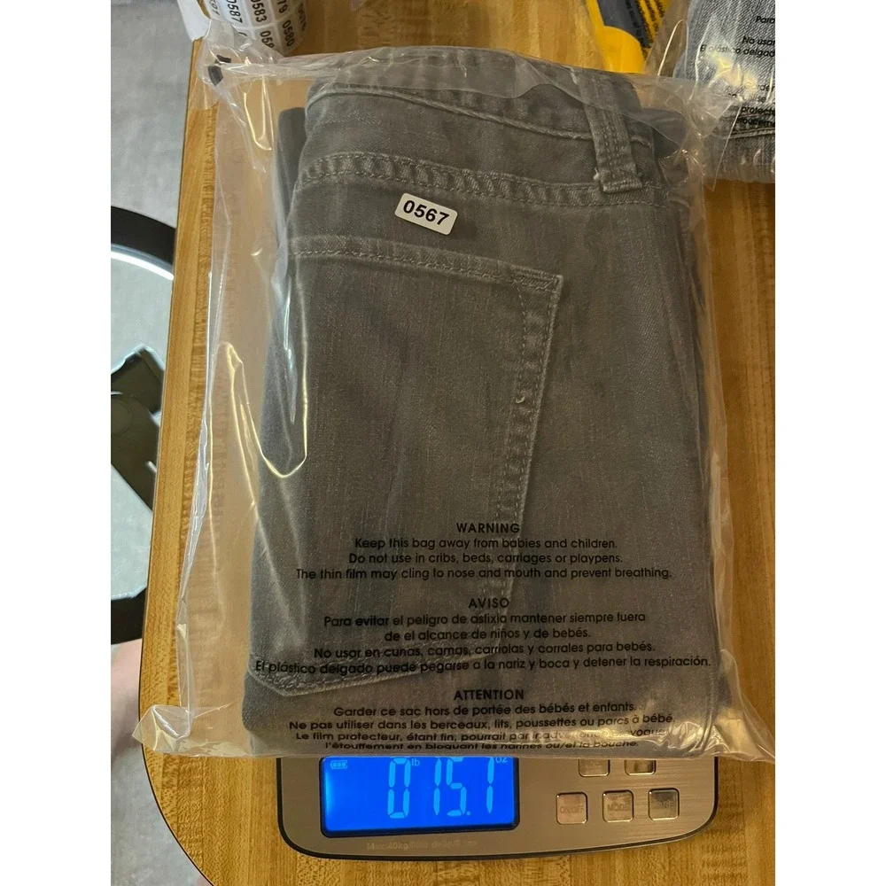 Banana Republic Skinny Jeans Gray Denim 31 Mens Stretch 5-Pocket Jean Minimalist